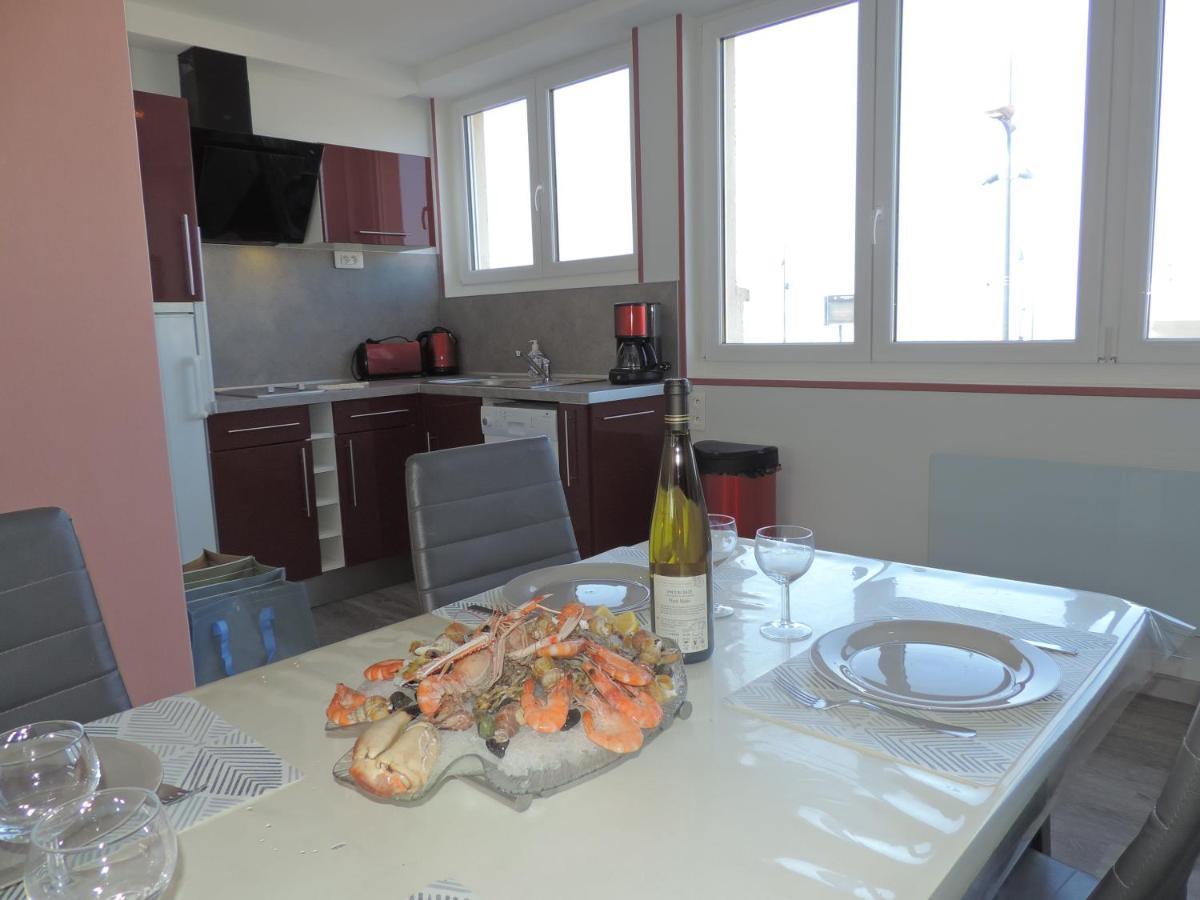 Esplanade Front De Mer 109 1Er Etage Lit Fait Wifi Taxe De Sejour Incluse Le Tréport Kültér fotó